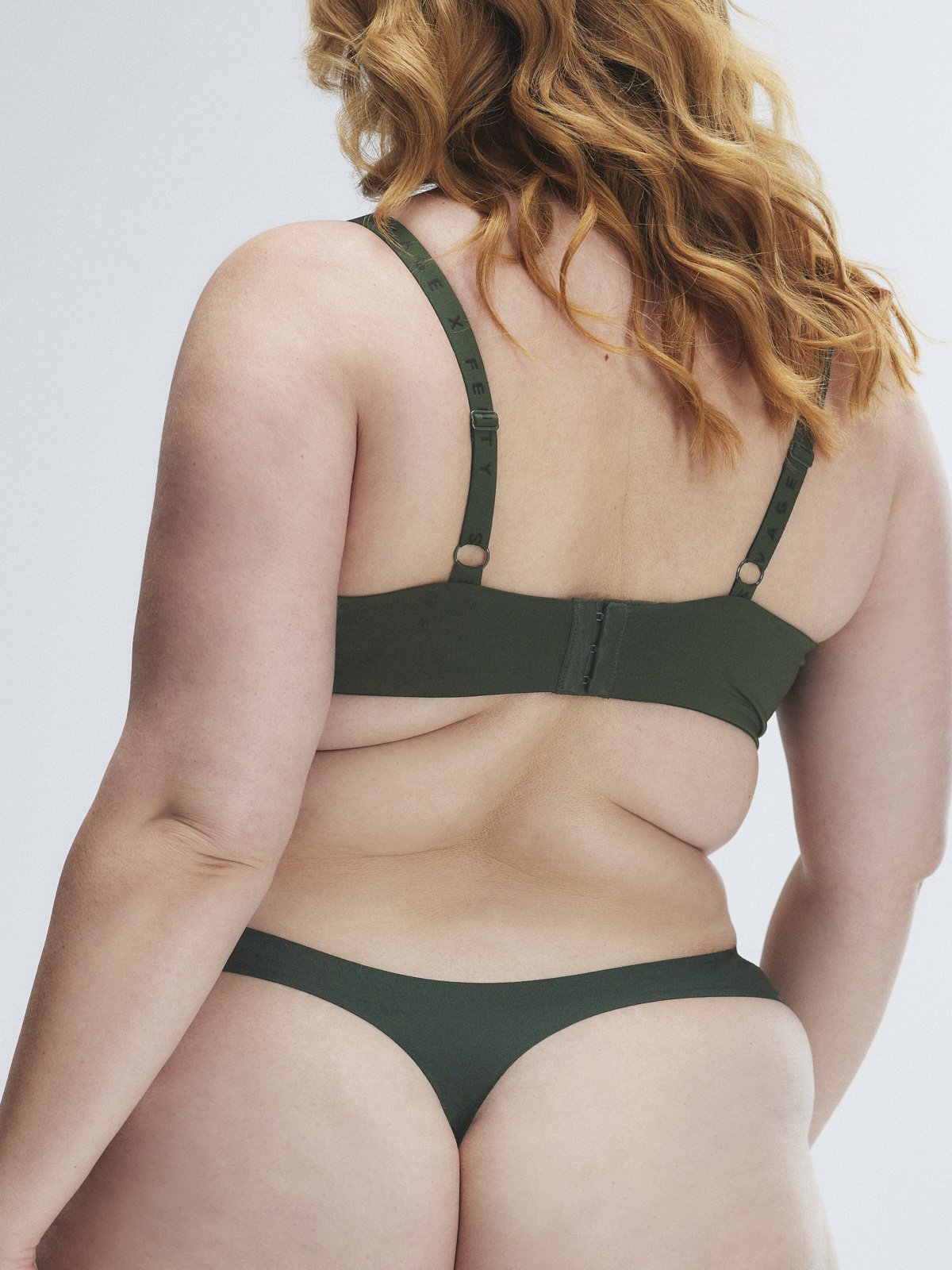 NEW Microfiber Unlined Bralette in Green | SAVAGE X FENTY