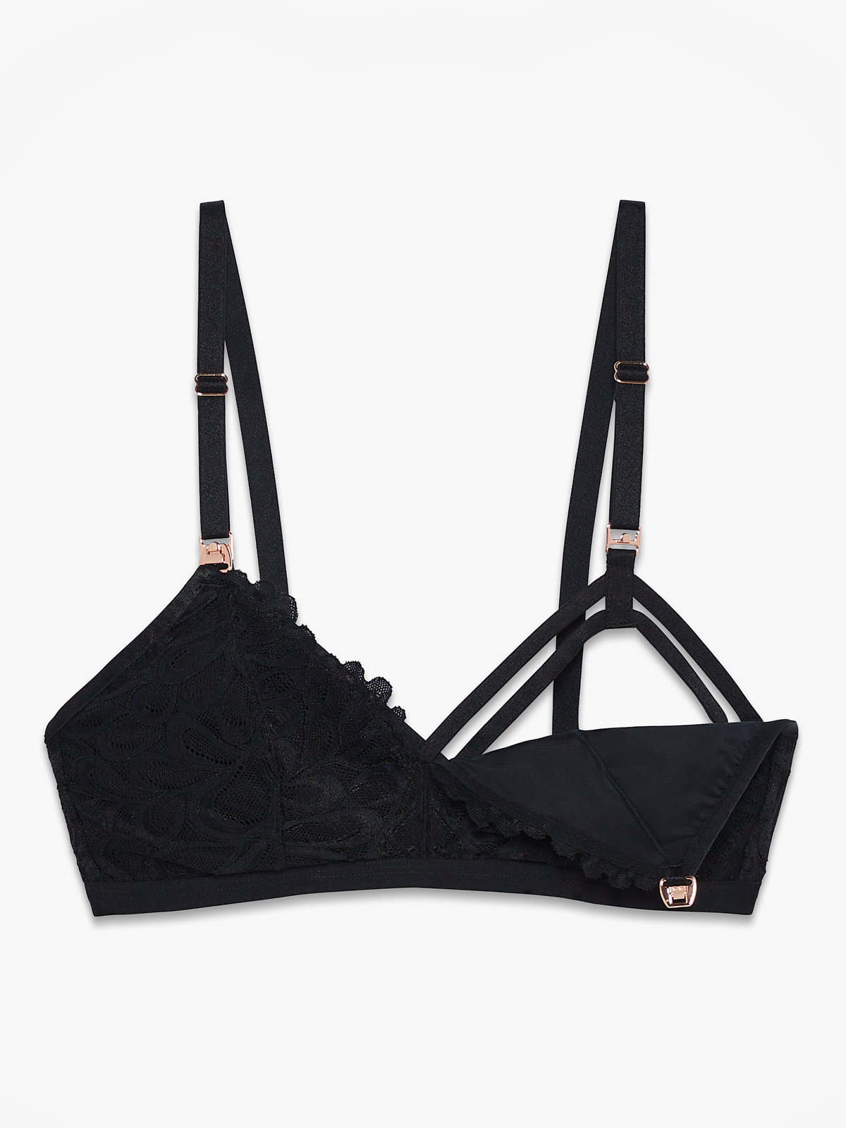 Savage Not Sorry Lace Maternity Bralette