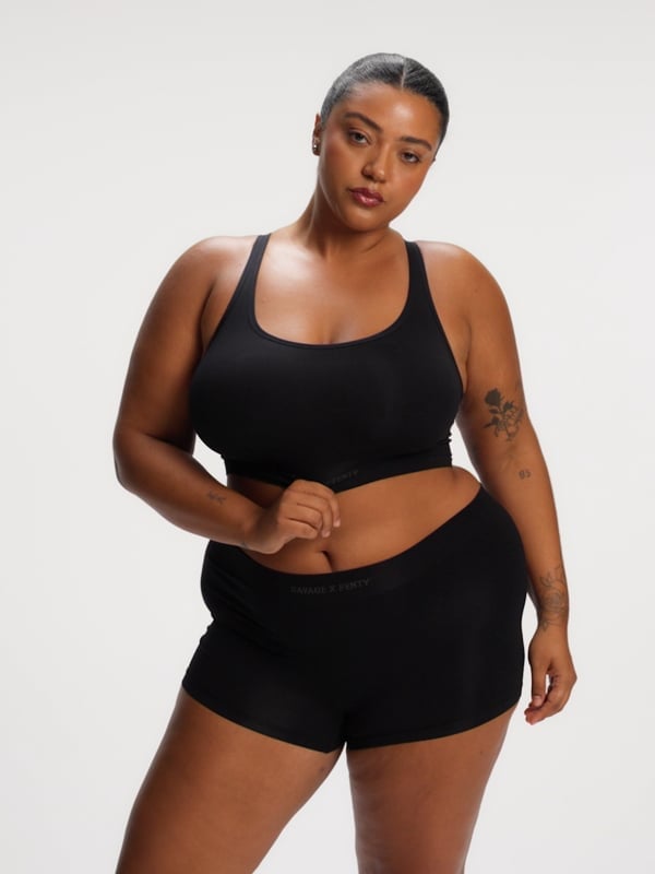 Seamless Scoop-Neck Bralette