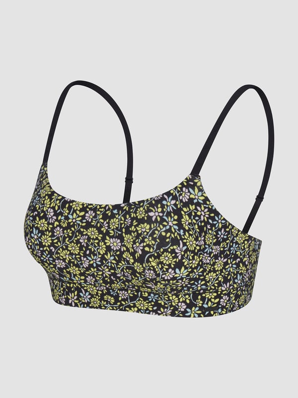 Cotton Essentials Scoop-Neck Bralette