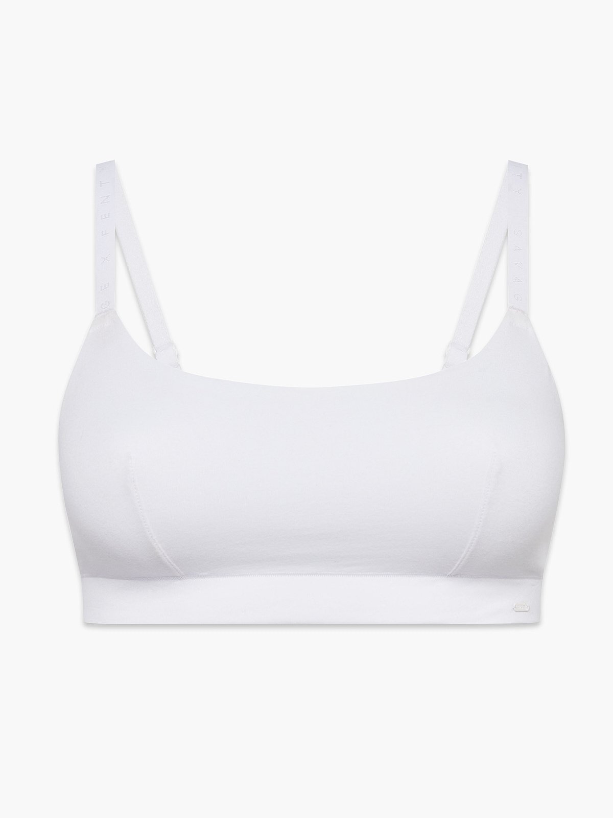 Cotton Essentials Scoop-Neck Bralette