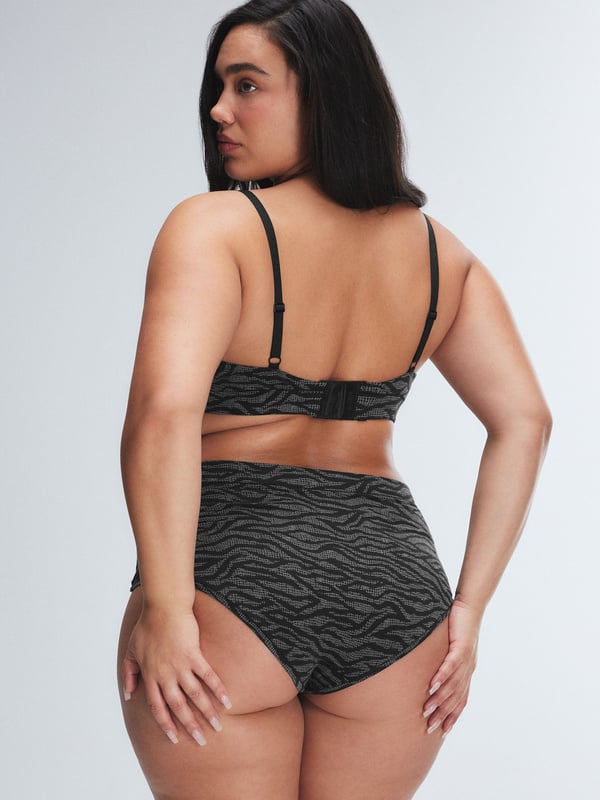 Cotton Essentials Scoop-Neck Bralette