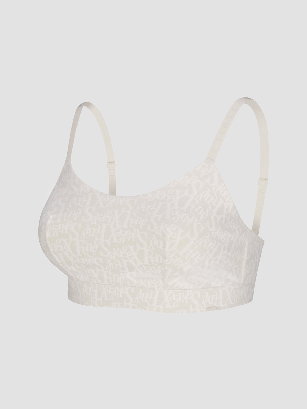 Cotton Essentials Scoop-Neck Bralette