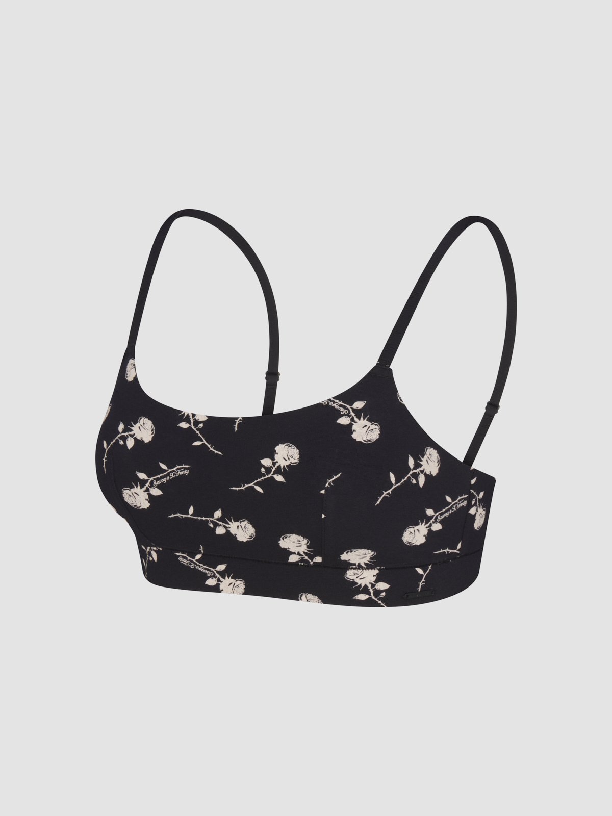 Cotton Essentials Scoop-Neck Bralette