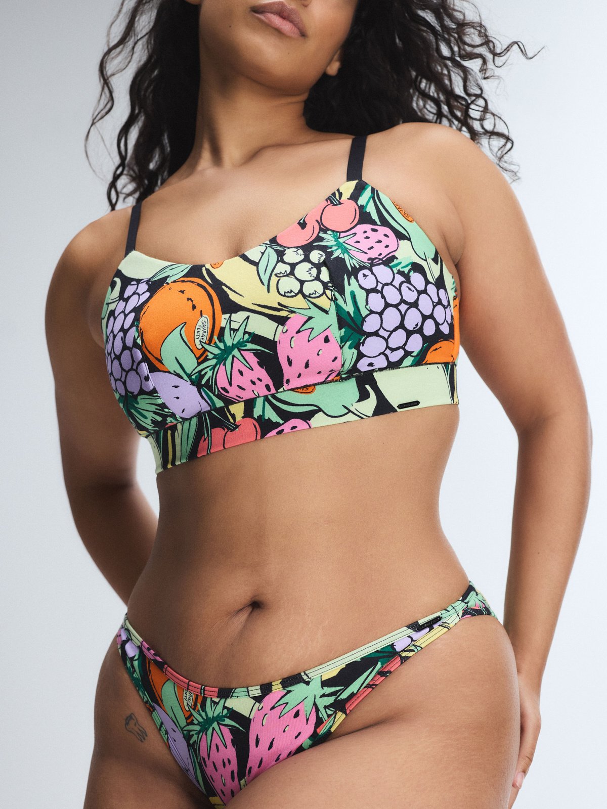 Cotton Essentials Scoop-Neck Bralette