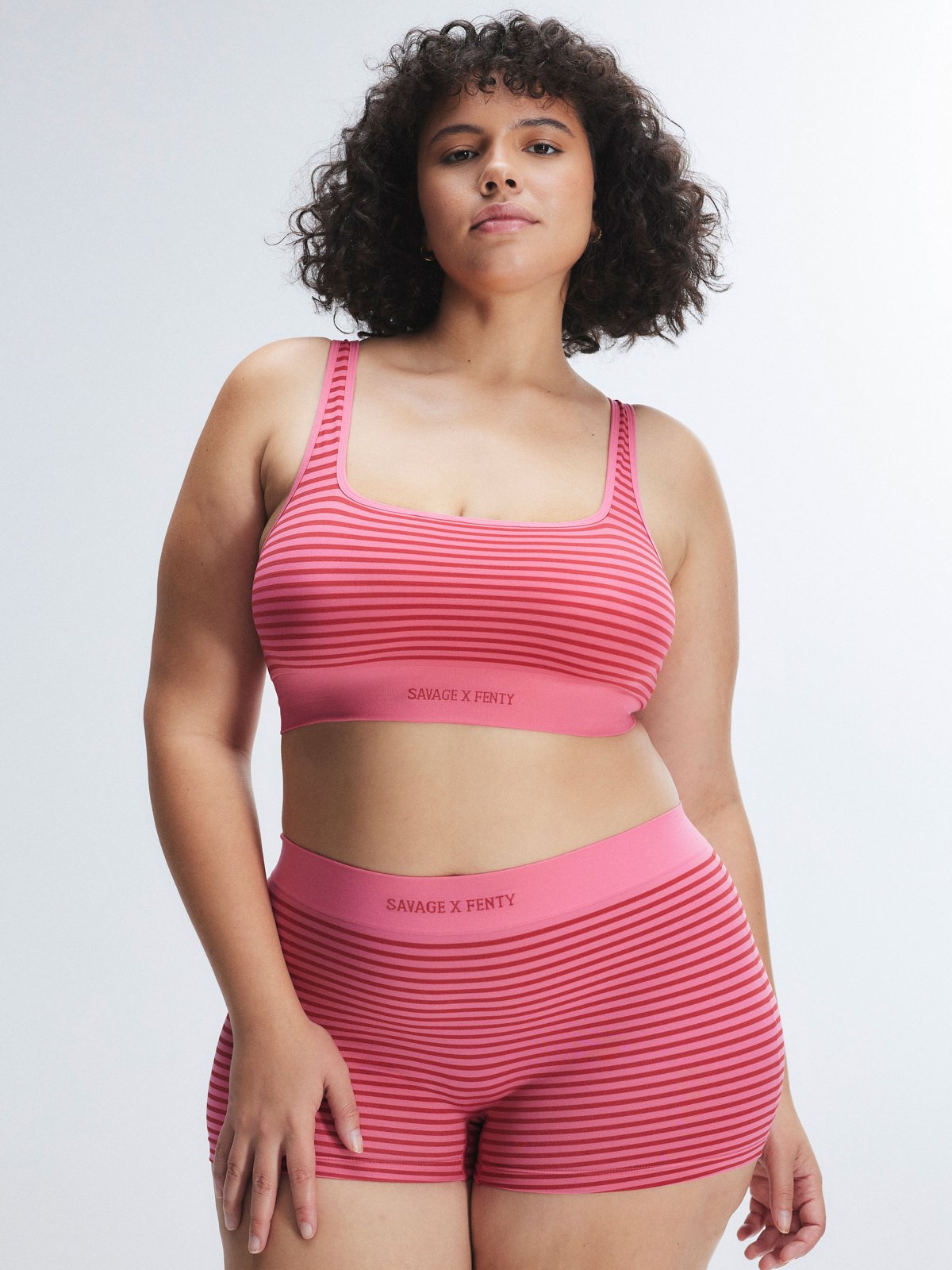 Seamless Scoop-Neck Bralette