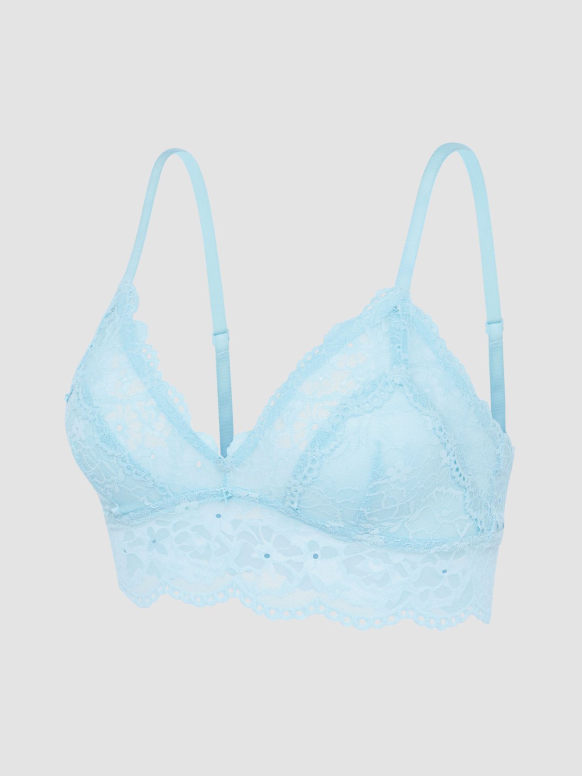 Soft N' Savage Lace Bralette in Blue | SAVAGE X FENTY