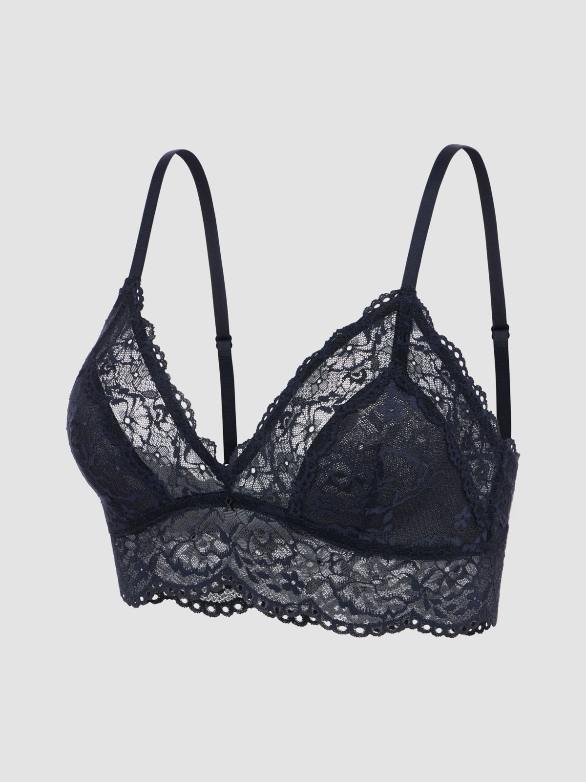 Soft N' Savage Lace Bralette in Black | SAVAGE X FENTY
