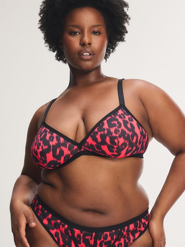 City Kitty Triangle Bralette