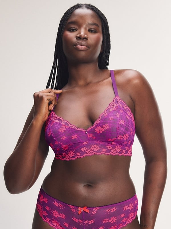 Sweet Tease Lace Longline Bralette
