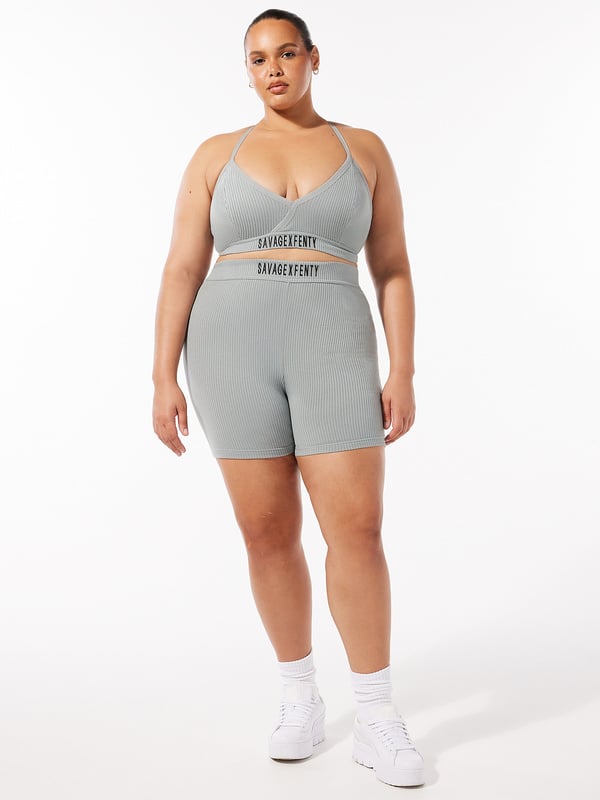 Essential Heavy Rib Logo Bike Short