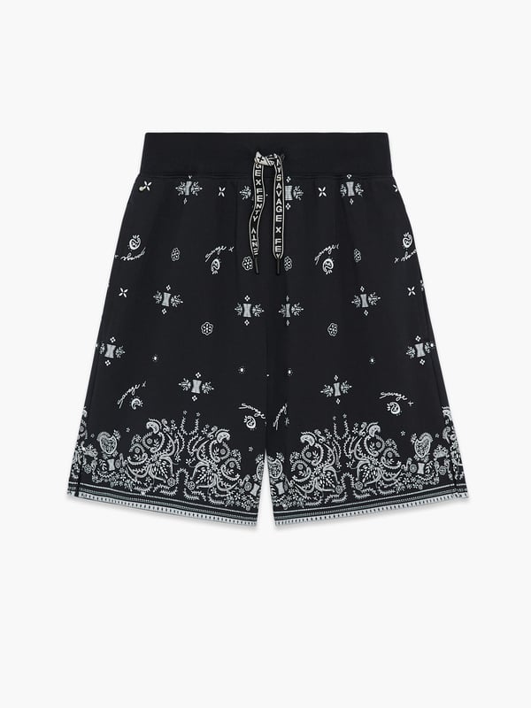Xssential Terry Shorts in Black & Multi | SAVAGE X FENTY Netherlands