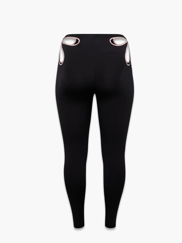 Flower Pop Cutout Legging