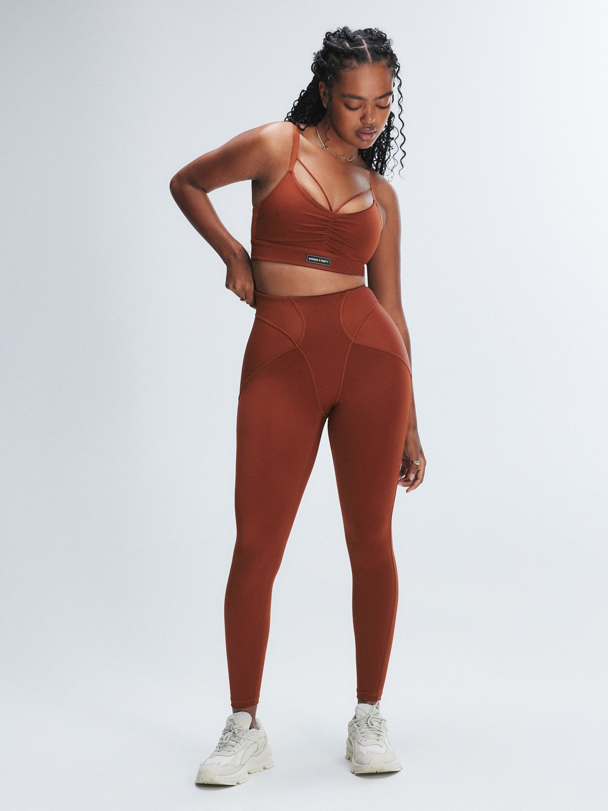 Curve Alert High-Waist Rib Legging