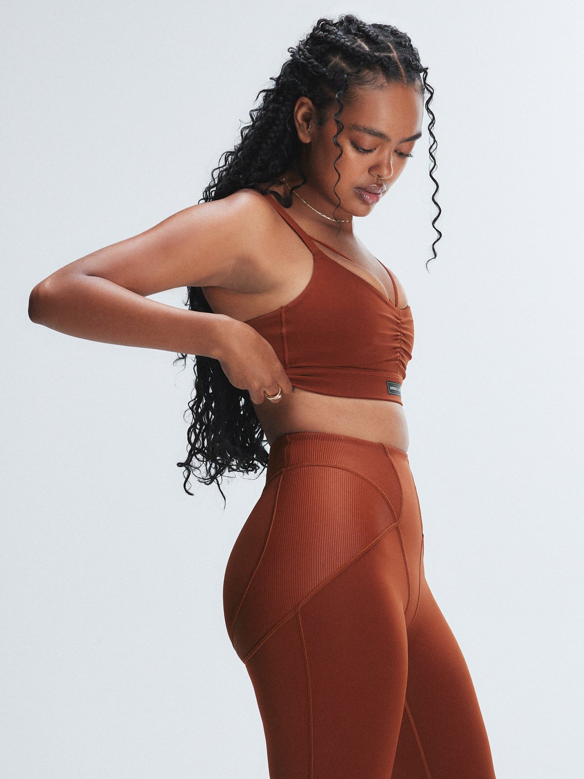 Curve Alert High-Waist Rib Legging