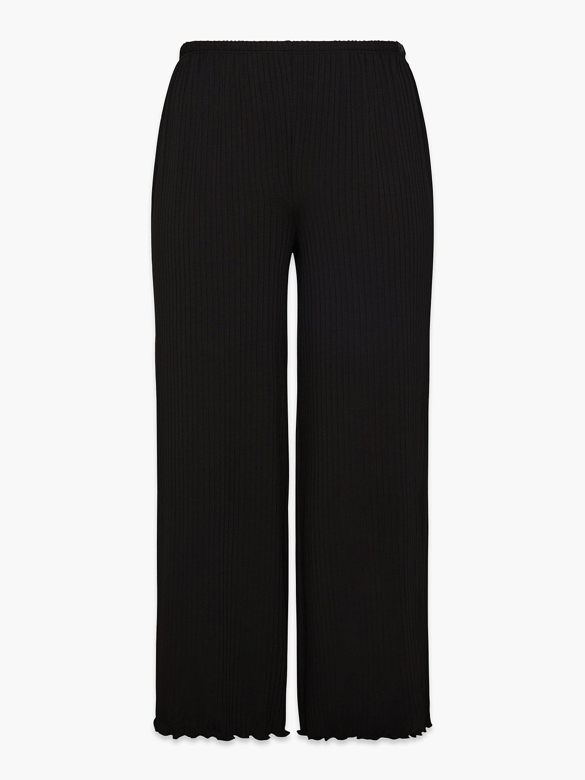 Thicc Rib Wide-Leg Pant