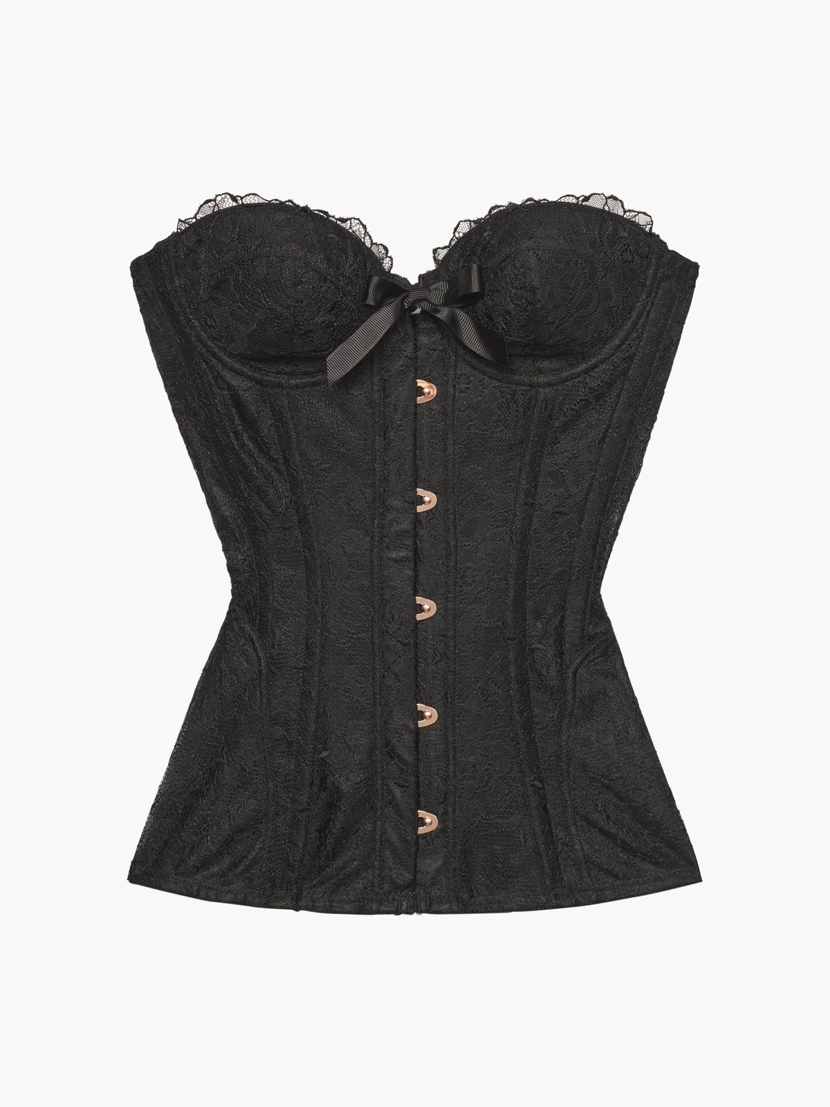 Embroidered Lace Corset