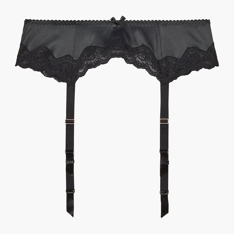 Lace Trim Satin Garter | SAVAGE X FENTY