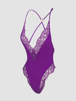 Savage Not Sorry Lace Thong Panty in Purple | SAVAGE X FENTY