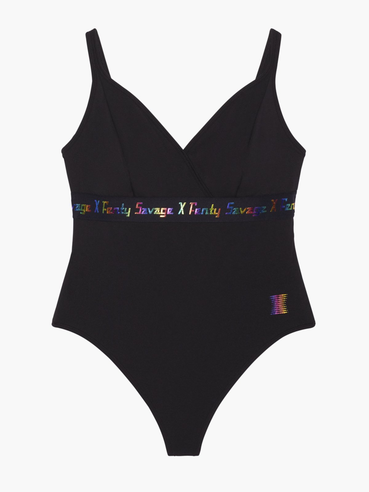 Forever Savage Bodysuit with Rainbow Logo