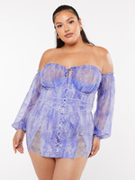 Corset Savage X Fenty Blue in Polyester - 24996004