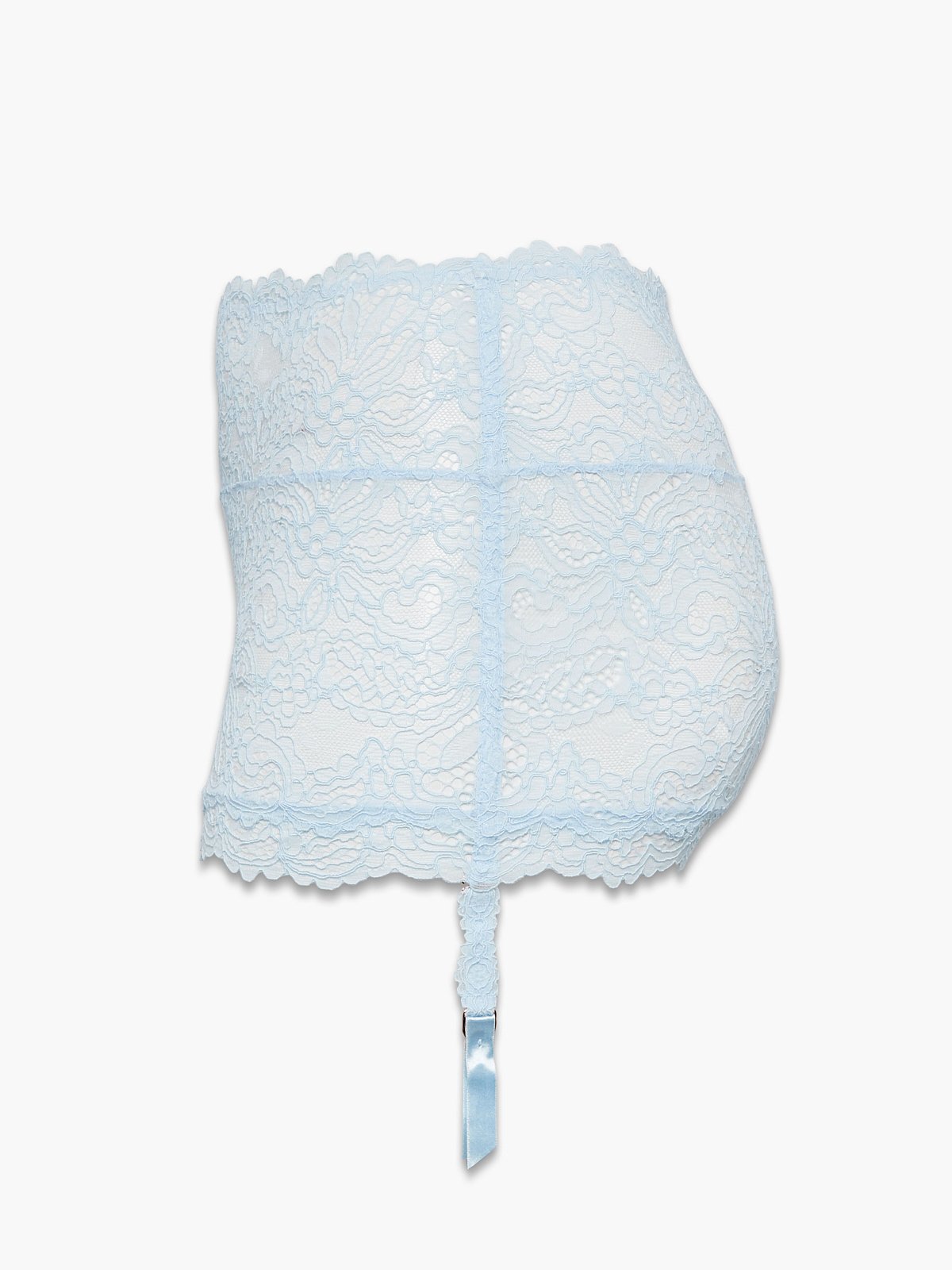 Romantic Corded Lace Garter Skirt in Blue | SAVAGE X FENTY