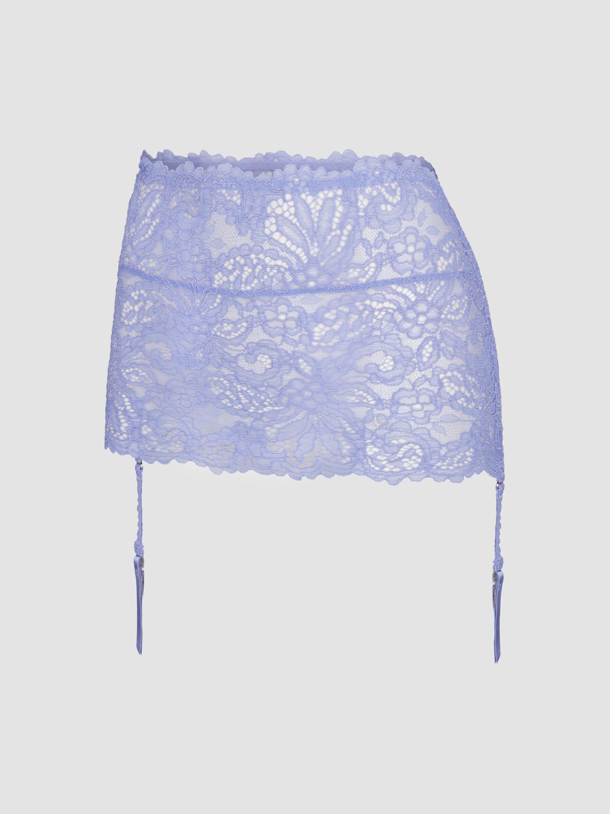 Romantic Corded Lace Garter Skirt