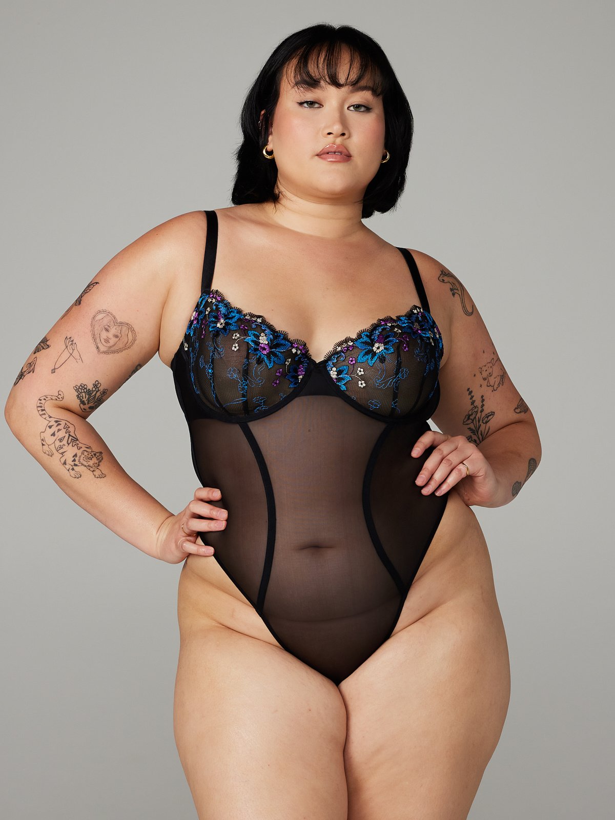 Wallflower Underwire Teddy