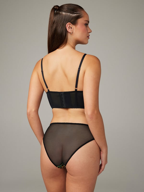 Chained In Lace Bustier