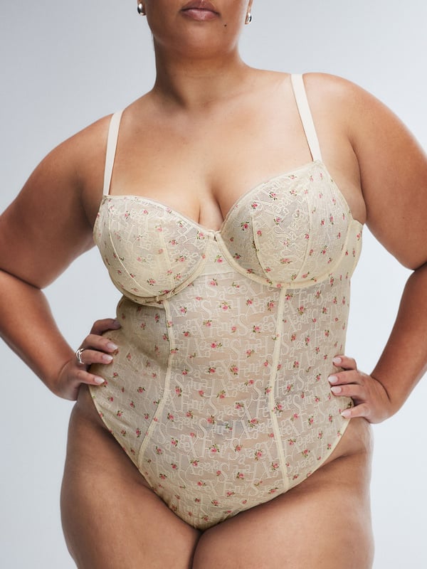 Signature Script Underwire Teddy