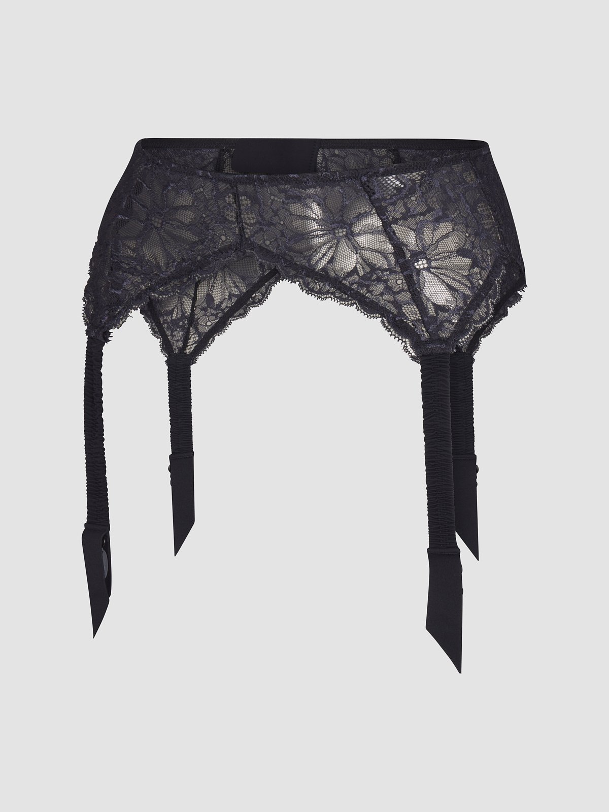 Bold Lace Garter Belt