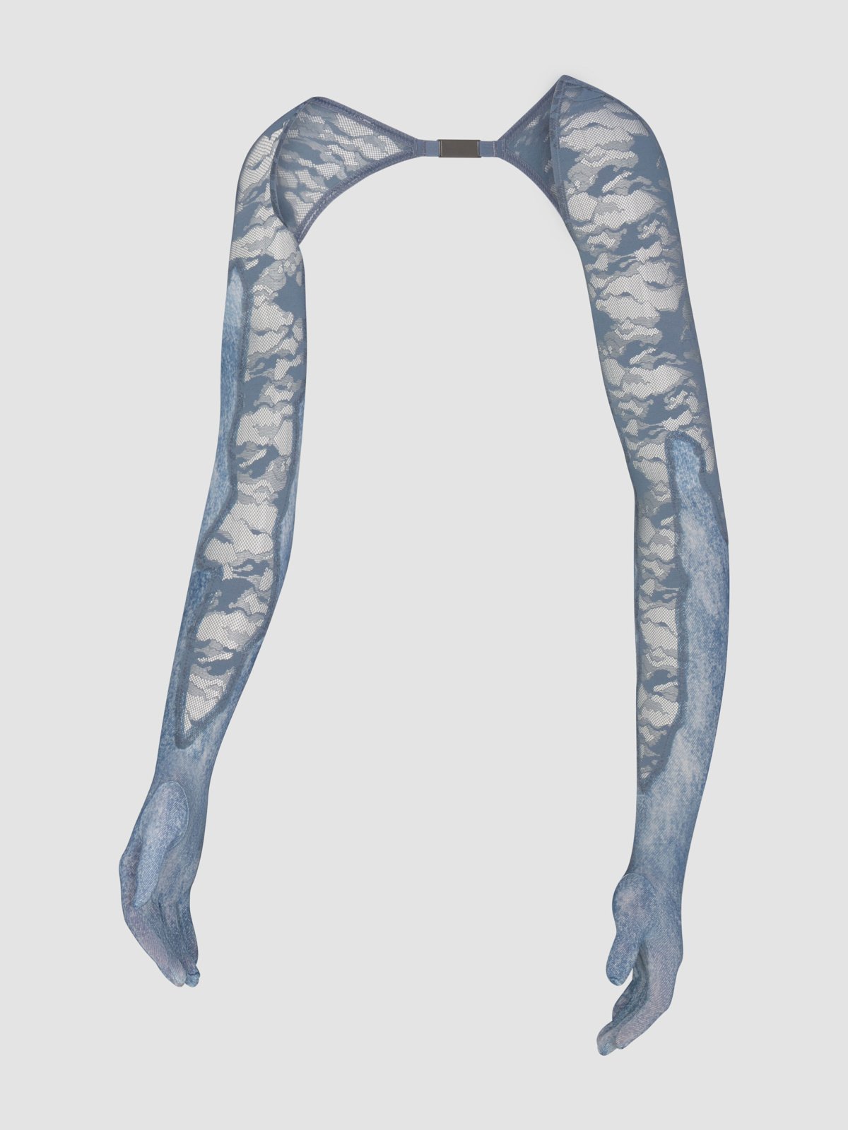 Savage X Diesel Stonewash and Lace Bolero in Blue | SAVAGE X FENTY