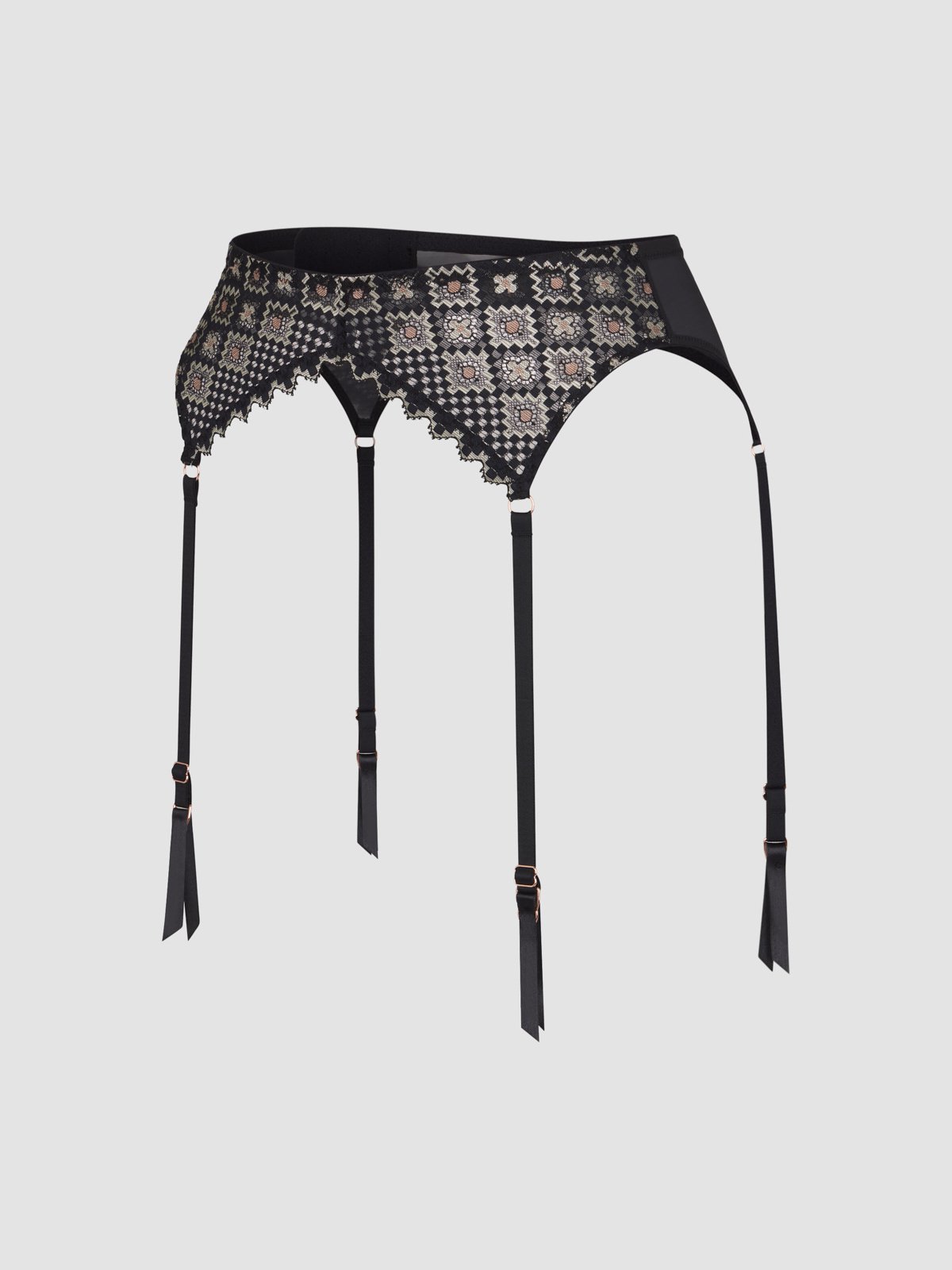 Foulard Lace Garter Belt