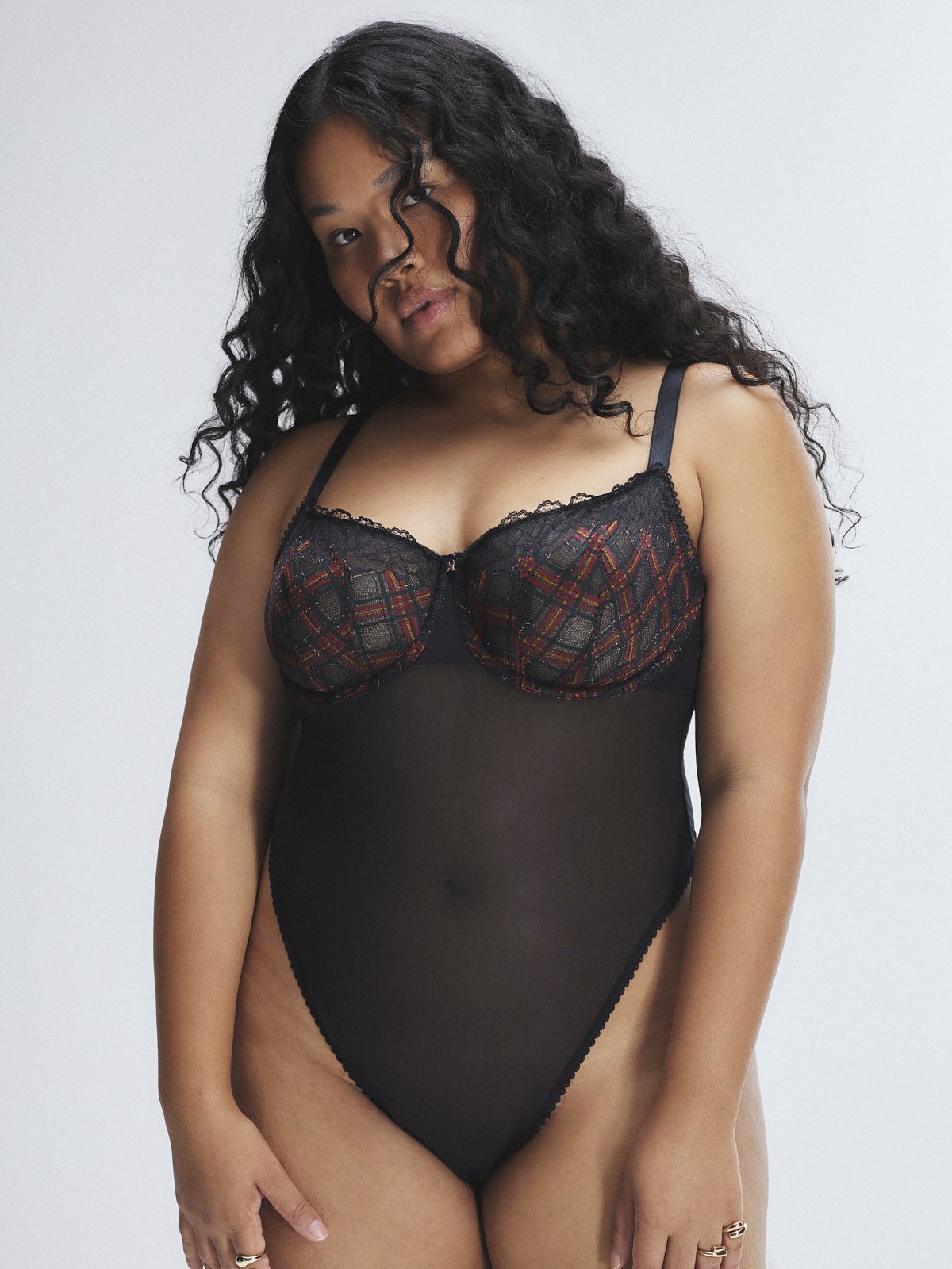 Sparkle Prep Underwire Teddy