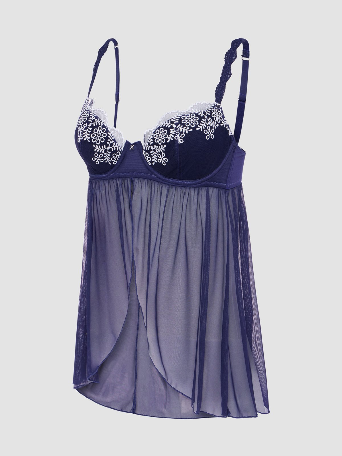 In Your Daydreams Babydoll Slip in Blue | SAVAGE X FENTY