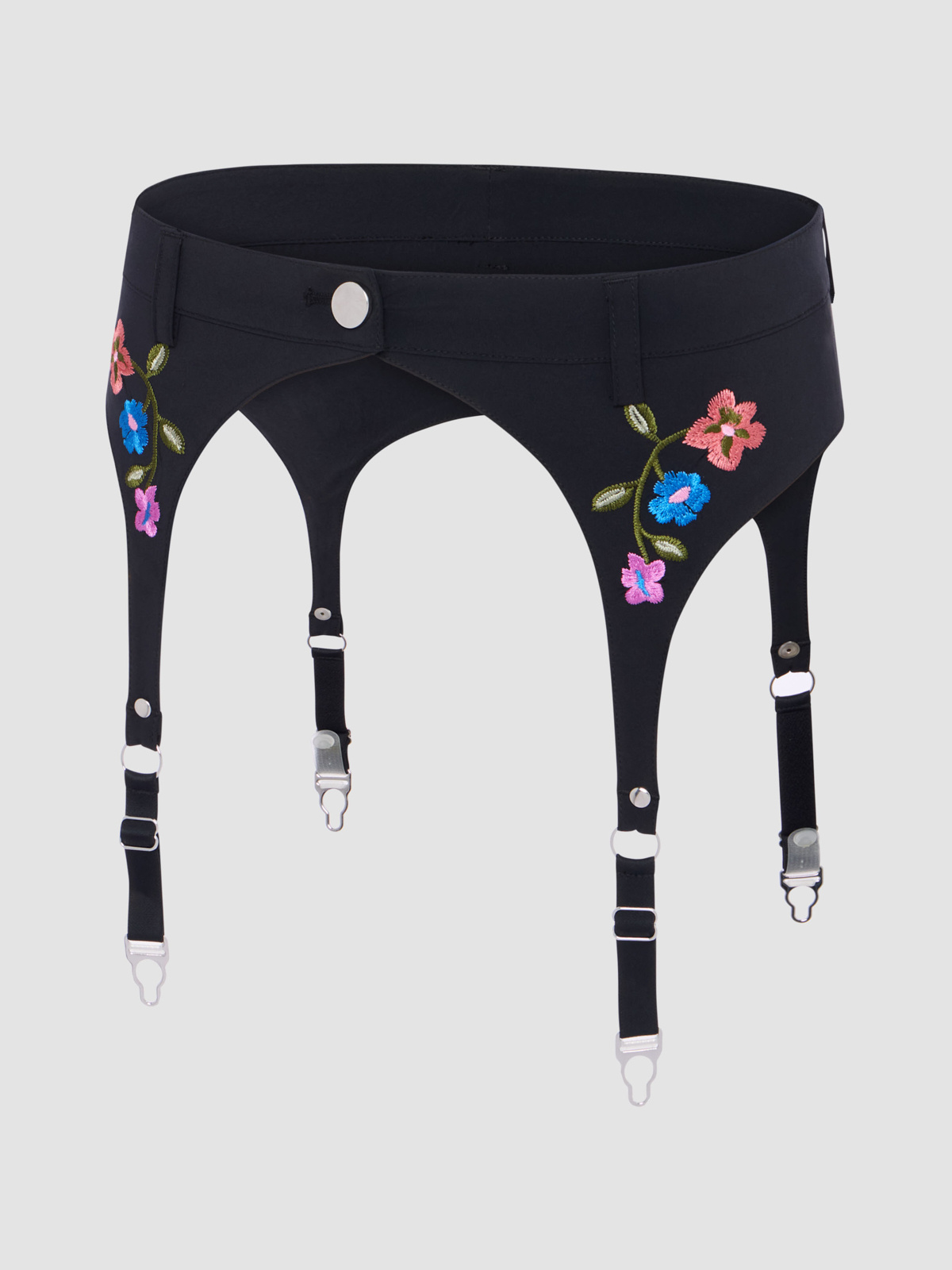 Hopelace Romantic Garter Belt in Black | SAVAGE X FENTY