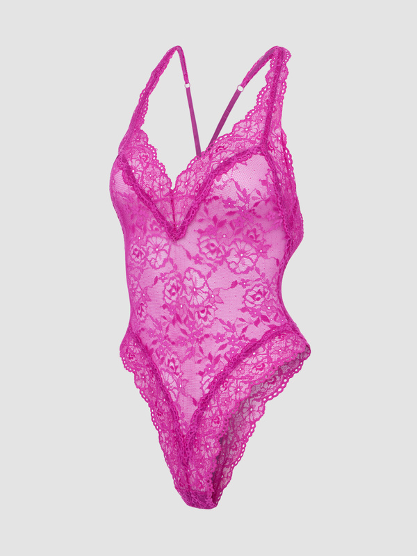 Soft N' Savage Lace Teddy