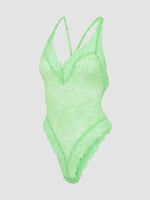 Soft N' Savage Lace Bralette in Green | SAVAGE X FENTY