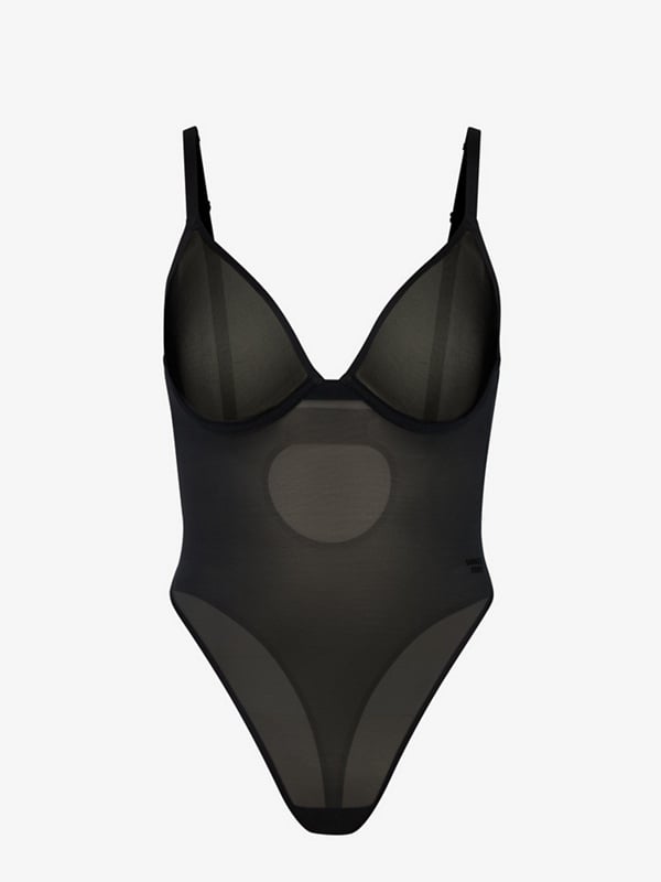 Sheer X Underwire Teddy