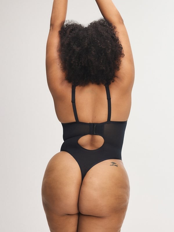 Sheer X Underwire Teddy