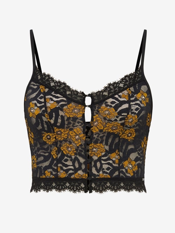 Feline Floral Cami