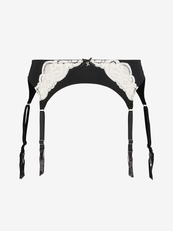 Swirly Girly Garter Belt