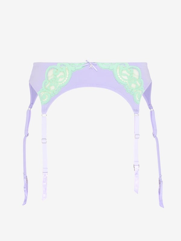 Swirly Girly Garter Belt