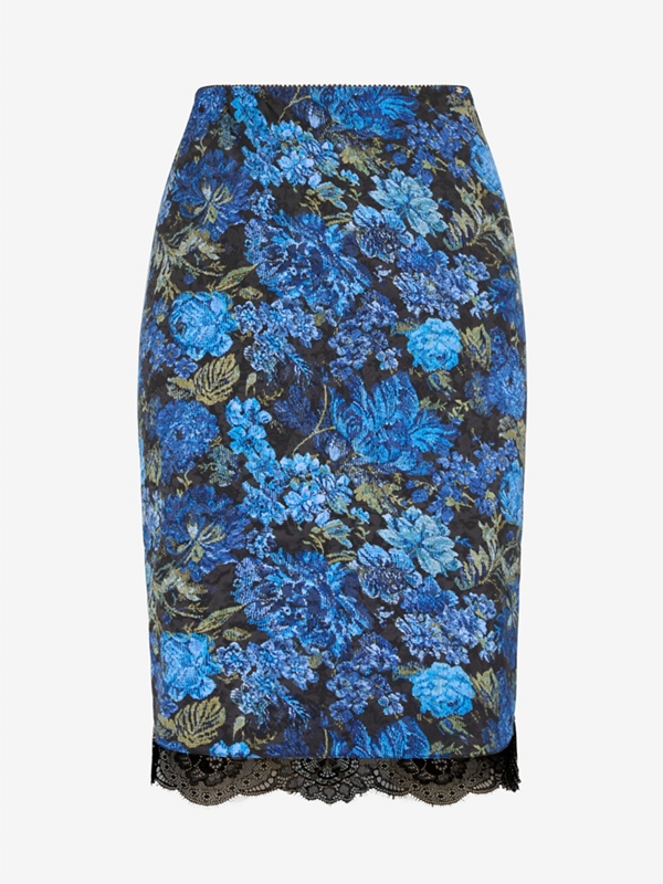Floral Rush Slip Skirt