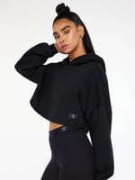 St. Louis Script Hooded Cropped Sweatshirt – Series Six