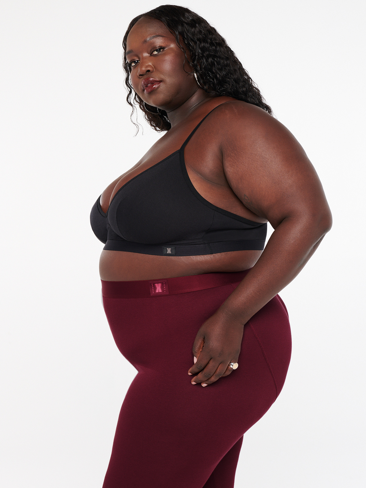 Rib Xssentials Unlined Bralette in Black | SAVAGE X FENTY