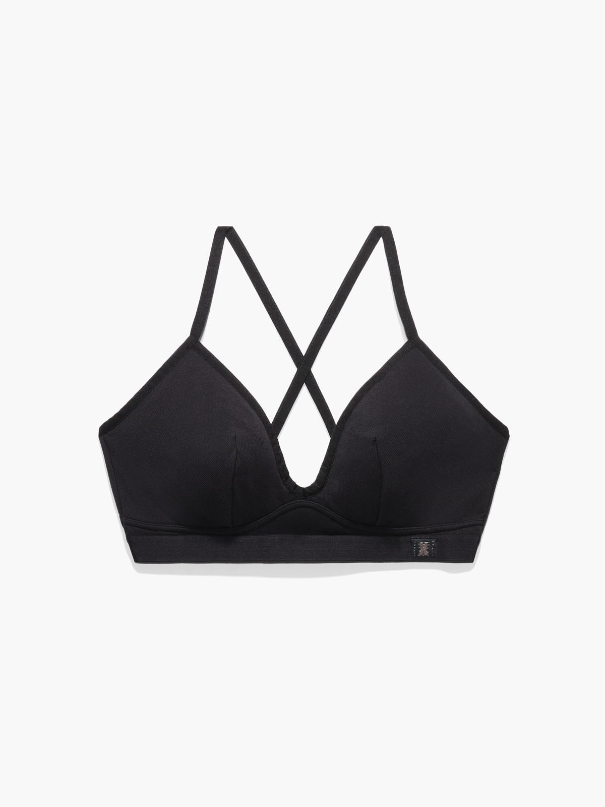 Rib Xssentials Unlined Bralette in Black | SAVAGE X FENTY