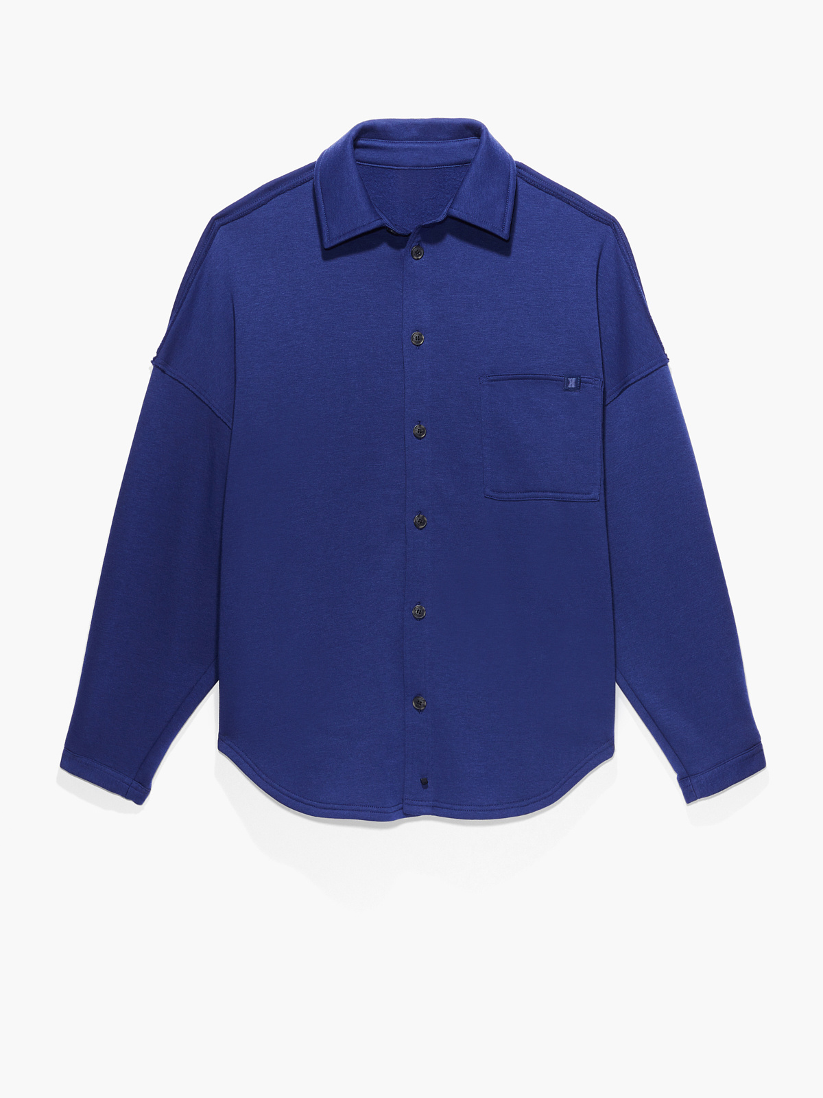 Xssential Oversized Button-Up Shirt in Blue | SAVAGE X FENTY