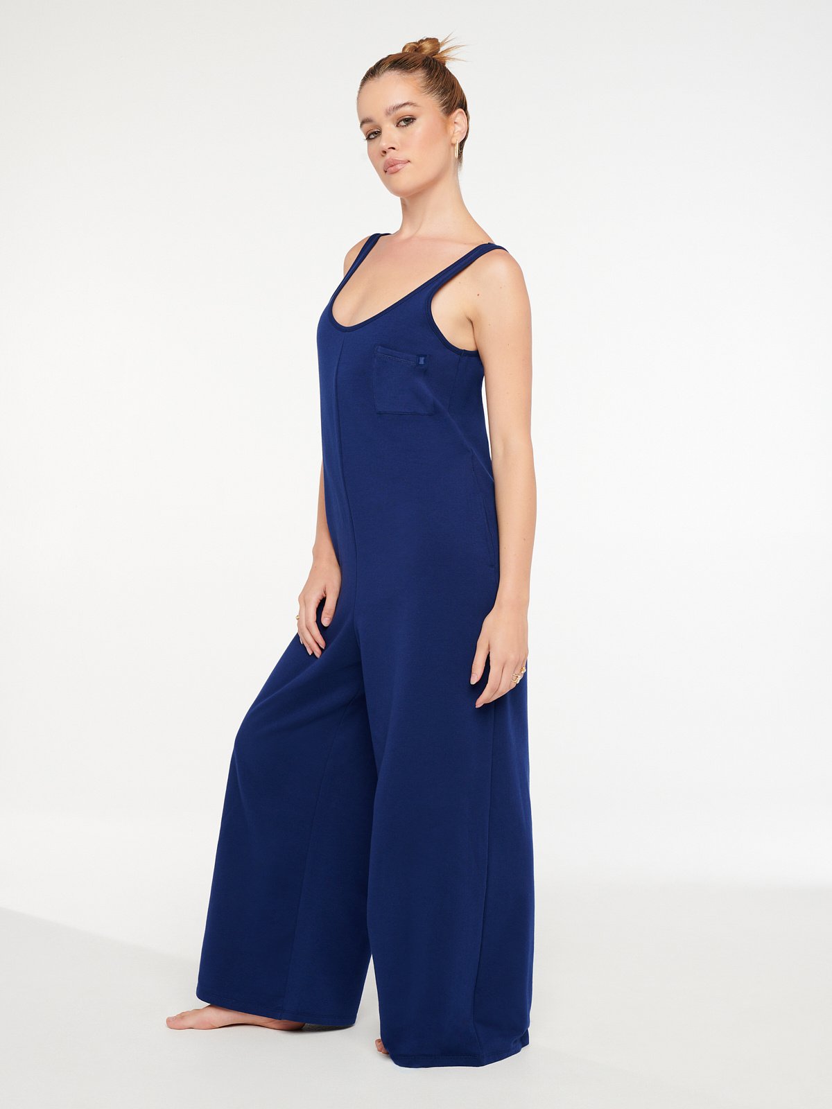 Xssential Relaxed Jumpsuit in Blue | SAVAGE X FENTY