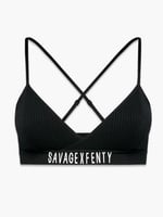 Savage X Fenty, Women's, Missy X Rib Demi Cup Bra, Cotton Candy Pink, 32D  at  Women's Clothing store